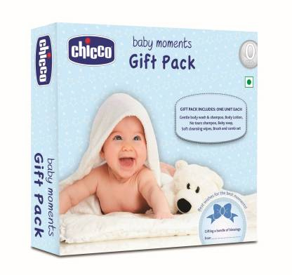 Chicco Baby Moments Skin Care Gift Pack Blue