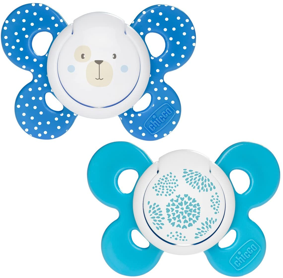 Chicco Soother Comfort Boy SIL 6-16M 2PC C