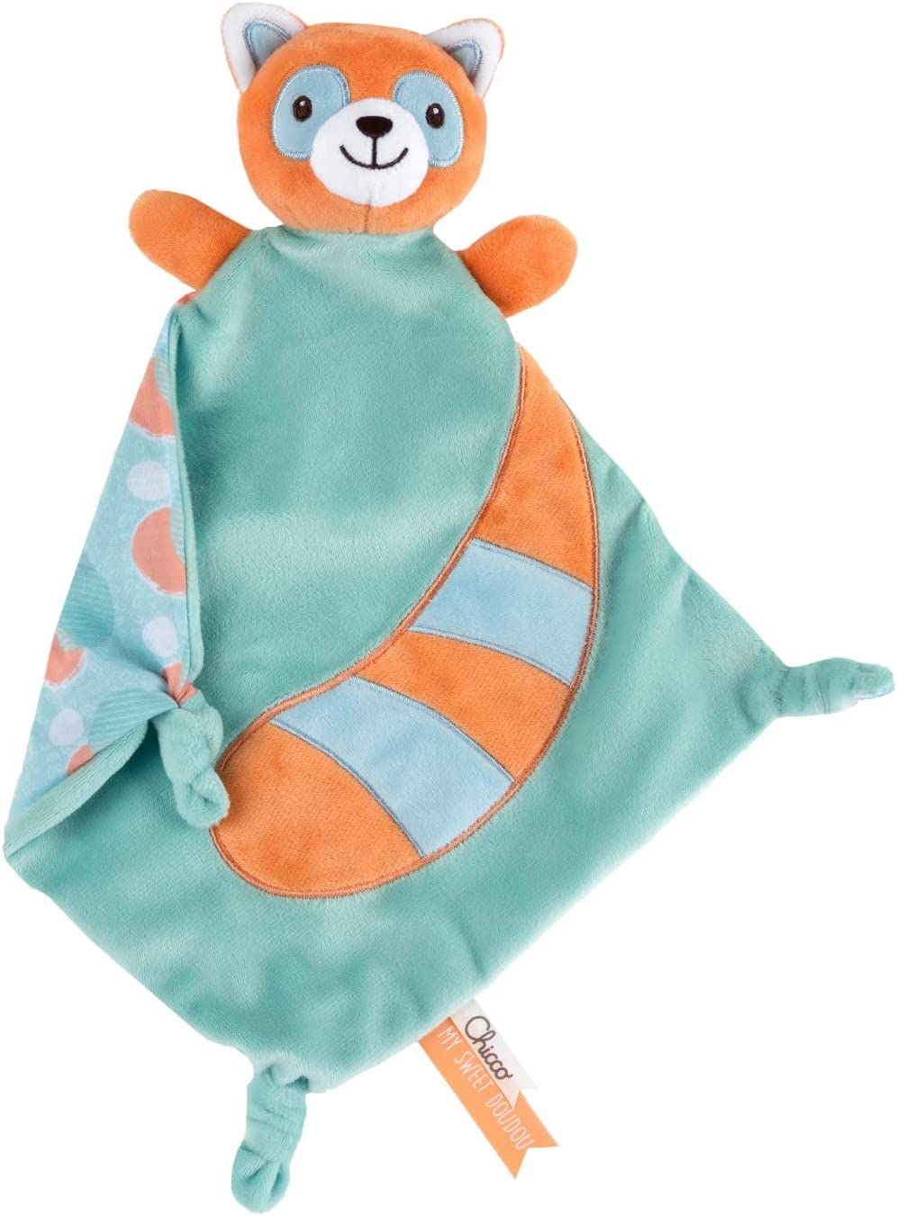 Chicco- My Sweet Red Panda Comforter, First Man in Soft Velvet, Machine Washable, 0M +