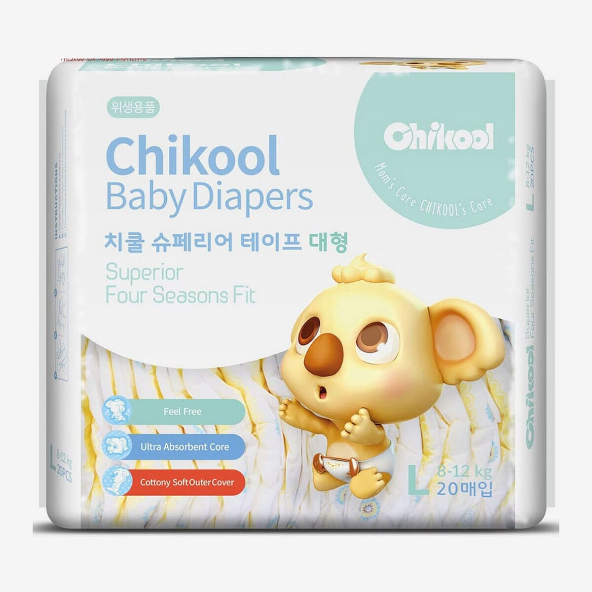 Chikool Superior Tape Diaper L20