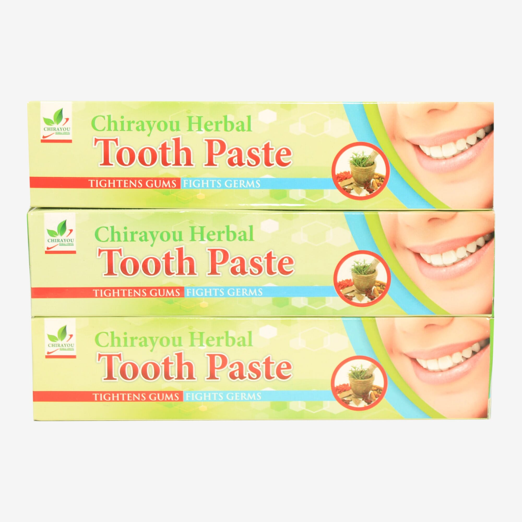 Willim Group Set Of 3 Chirayou Herbal Tooth Paste 100gm