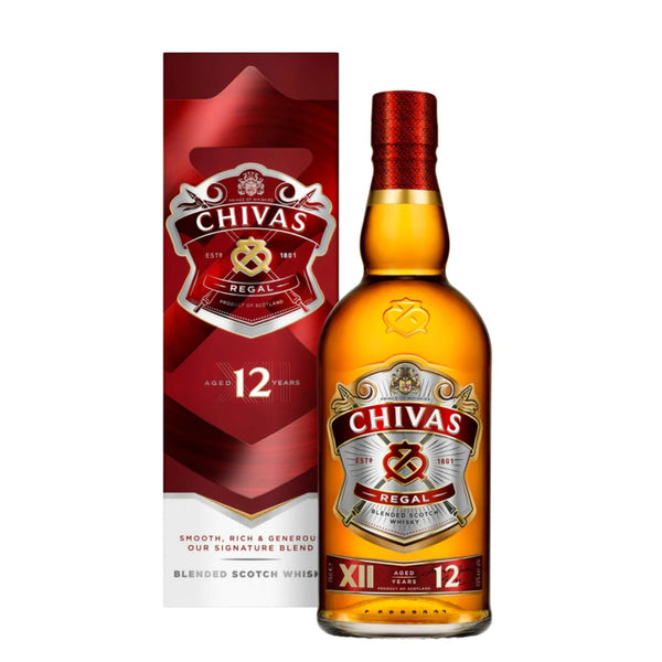 Chivas Regal 12 Years Blended Scotch Whisky 750ml