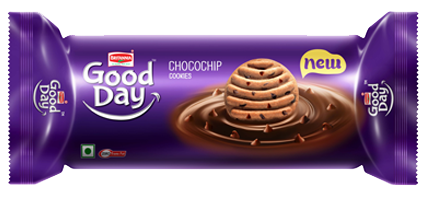 Britannia Good Day Choco Chips Cookies 120 gm