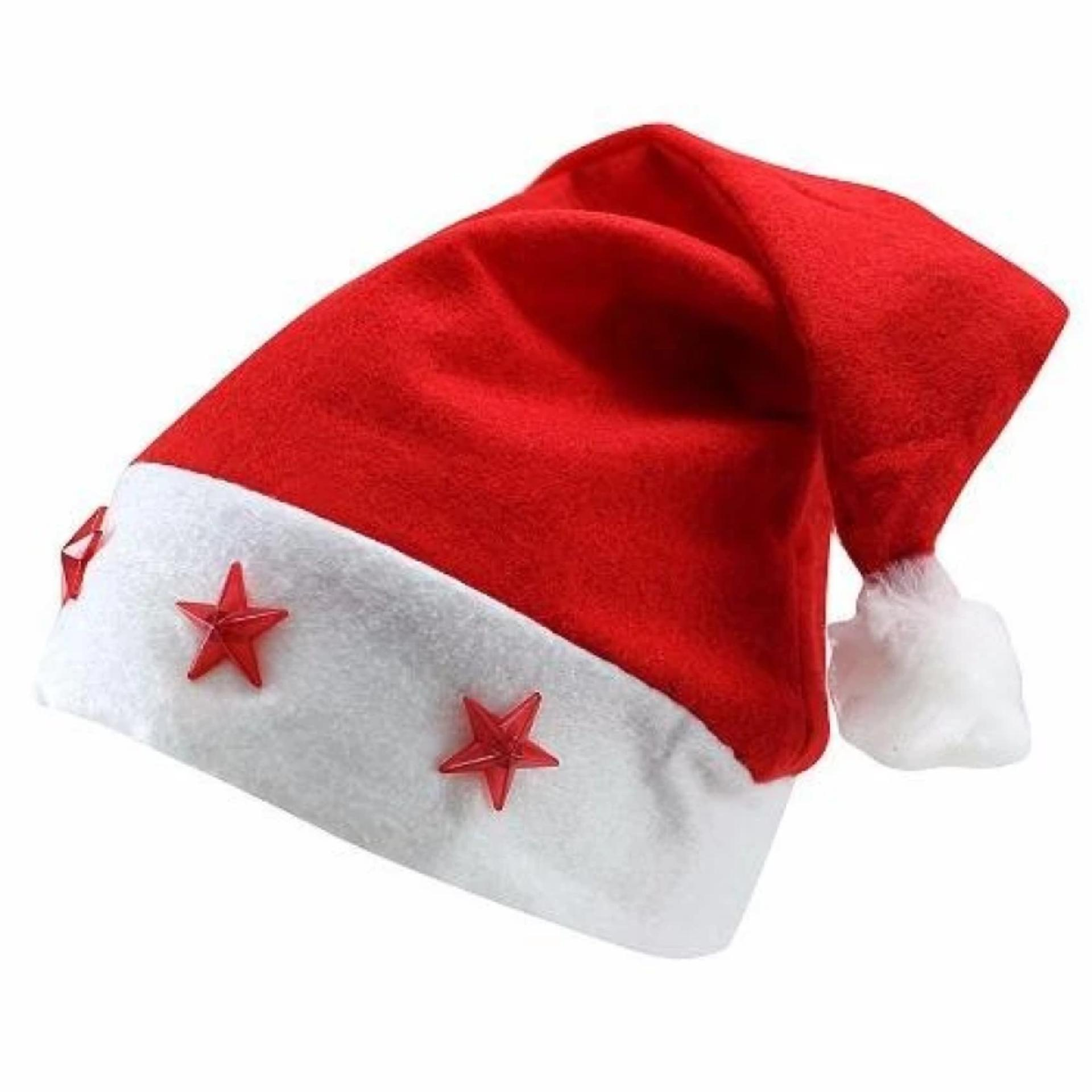 Christmas Santa Hat With Light