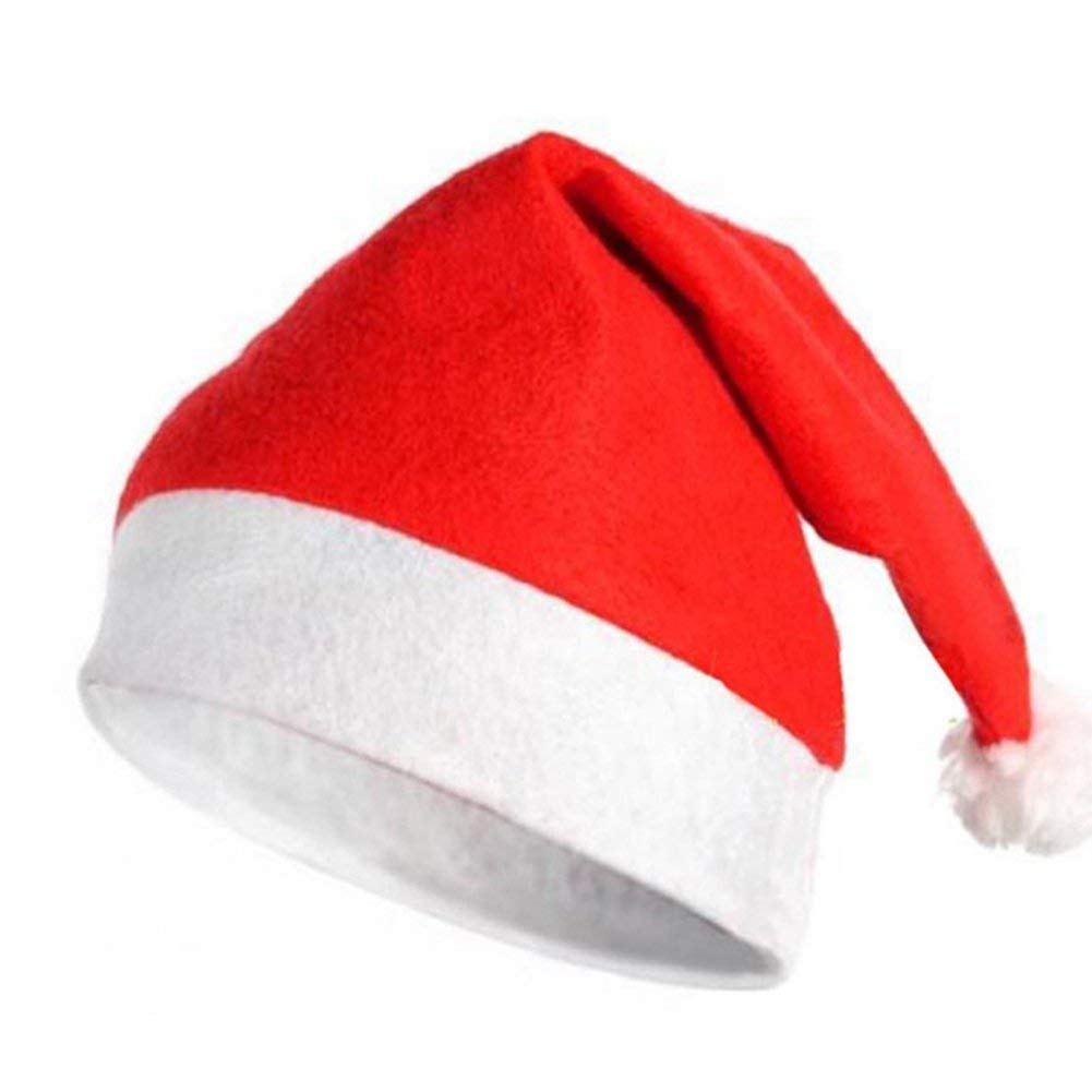 Christmas Santa Cap Hat Plain