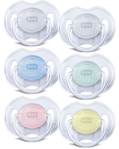 Philips Avent Soother Translucent 0-6M, SCF170/18 