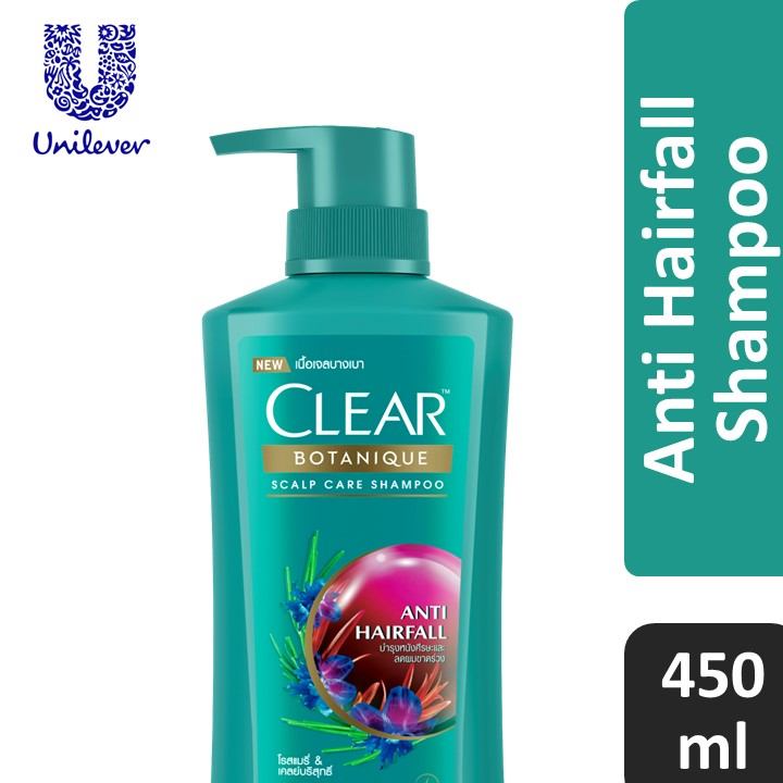 Clear Shampoo Botanique Scalp Care 450ml