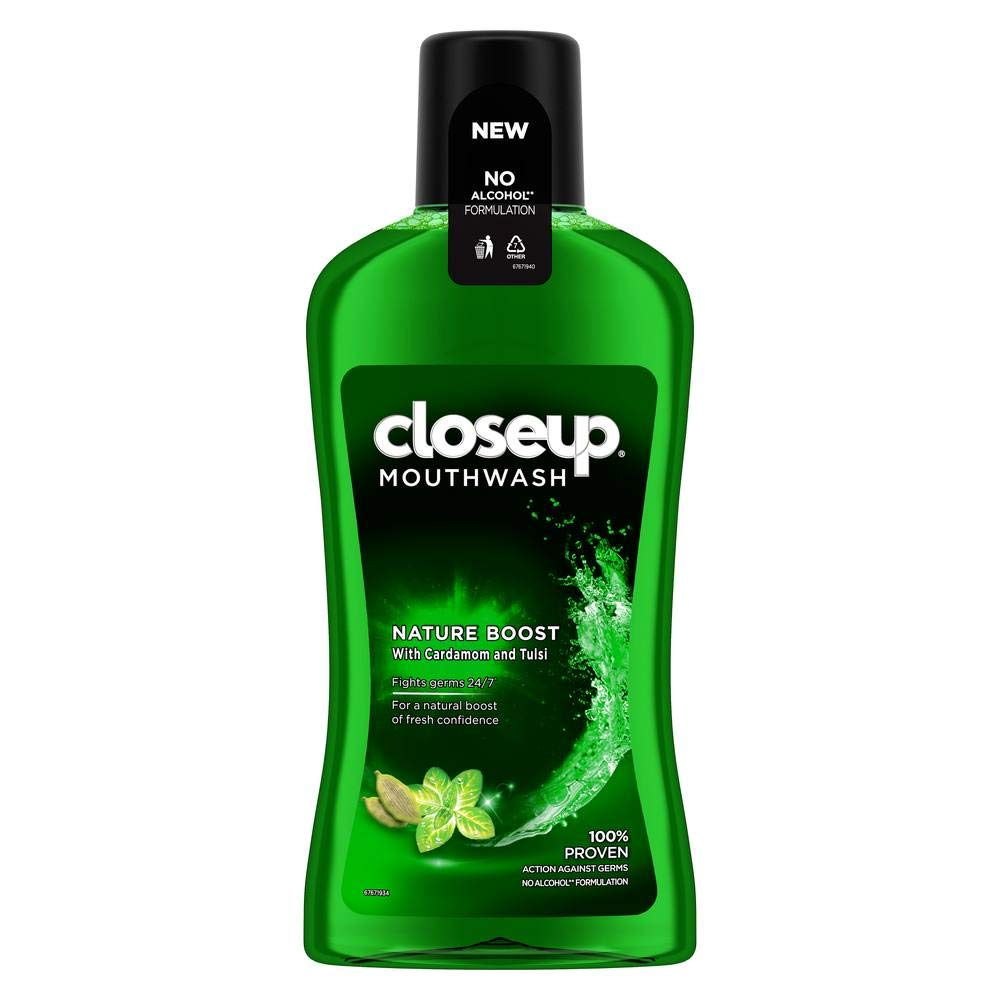 CloseUp Nature Boost Mouthwash 500ml
