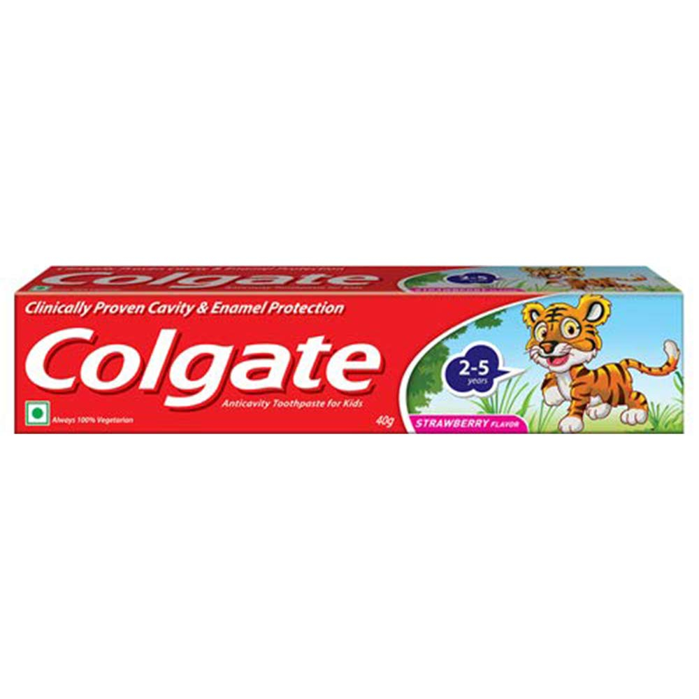 Colgate Kids Anticavity Toothpaste 2-5 years, Strawberry flavour – 40g