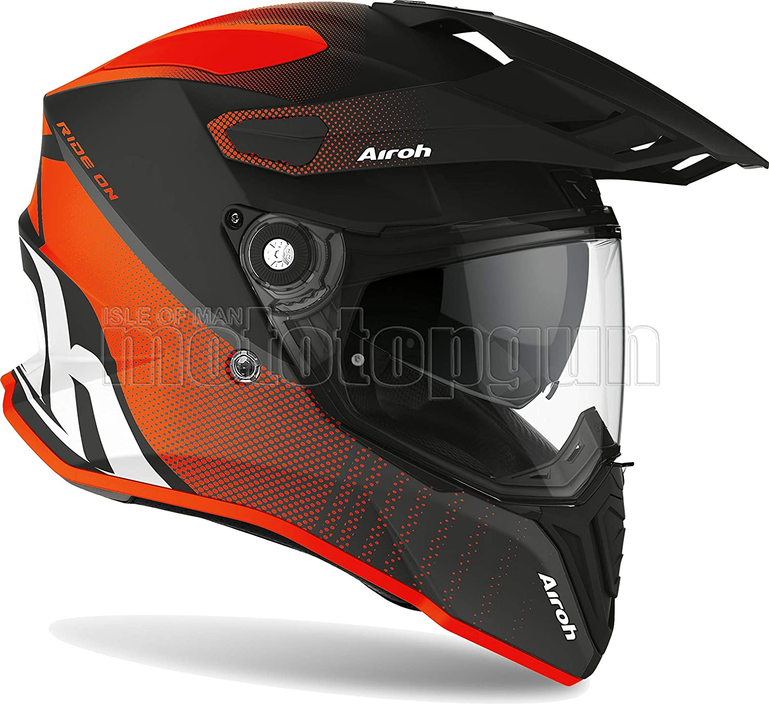 Airoh CMP32 Motorcycle Helmet On Off Matto Commander Progress Size XL