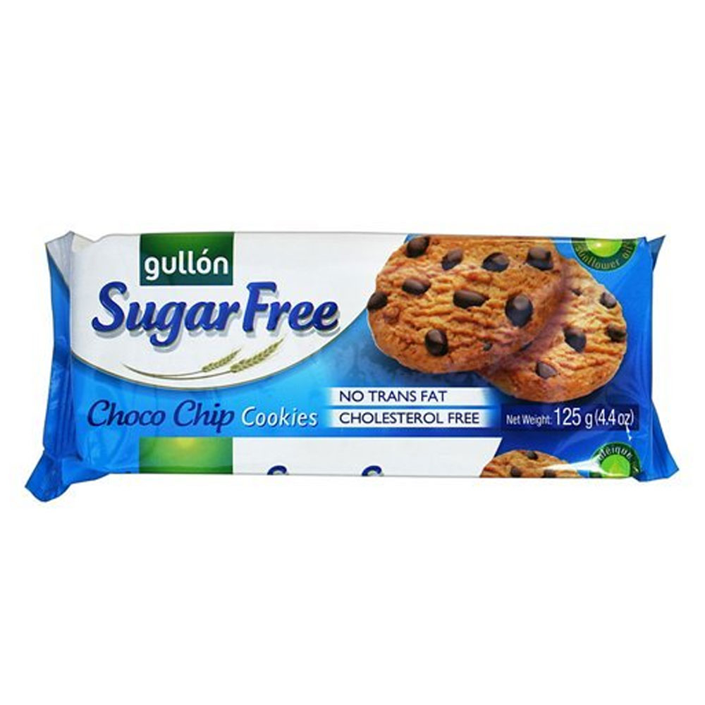 Gullon Sugar Free Choco Chip 125Gm