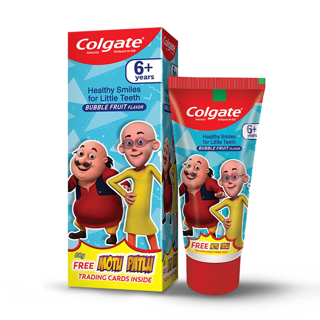 Colgate Kids Bubble Fruit 80Gm