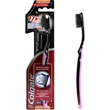 Colgate Slim Soft Charcoal Brush