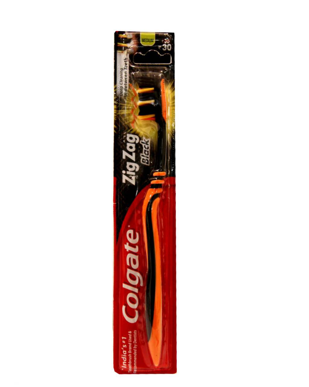 Colgate ZigZag Black Soft Bristle Toothbrush