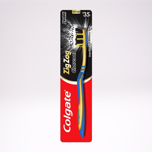Colgate ZigZag Charcoal Tooth Brush – 1 PCs