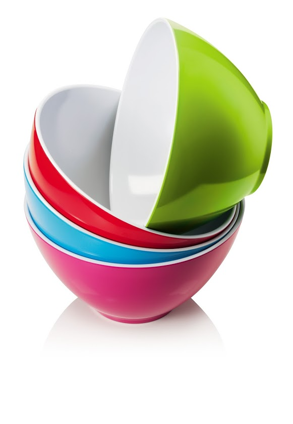 Laughing Buddha - Colourful Melamine Salad Bowl