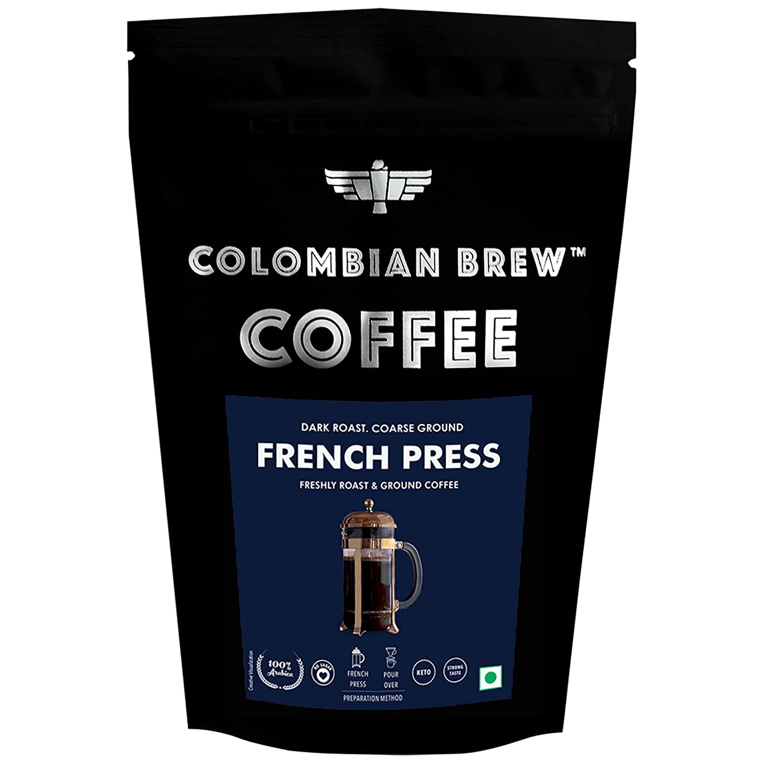 Colombian Brew French Press Coffee 100g