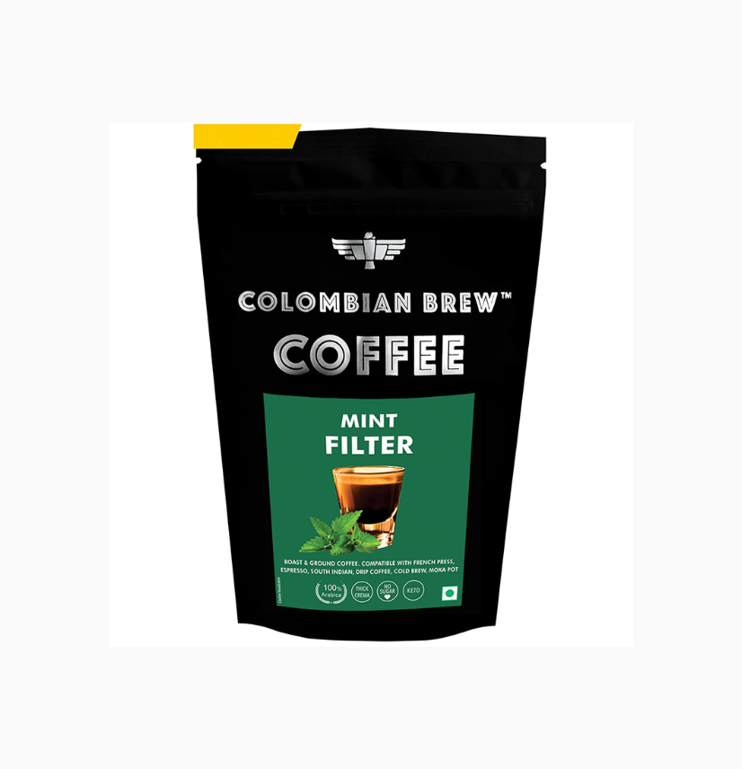 Colombian Brew Mint Filter Coffee 100g