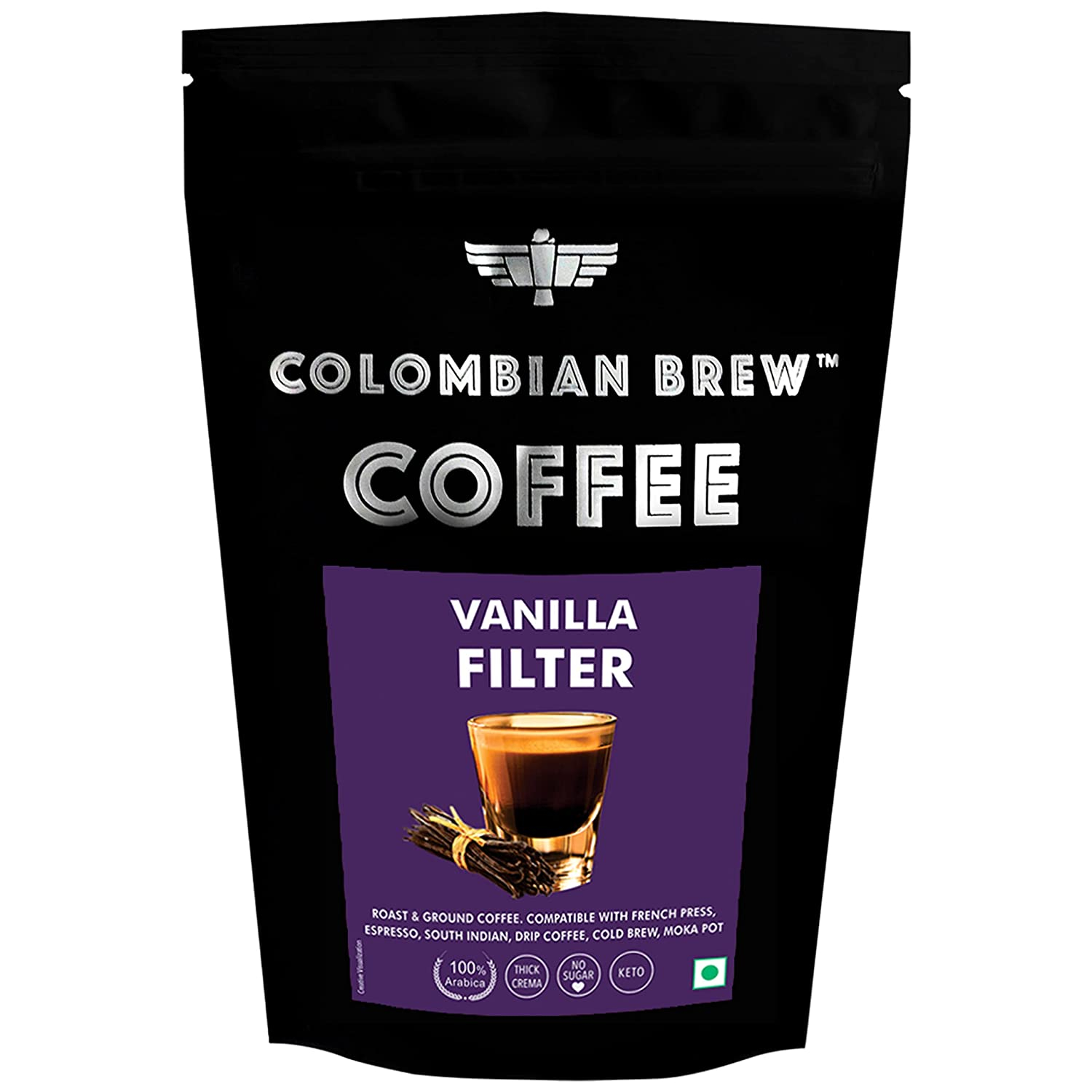 Colombian Brew Vanilla Filter Coffee 100g