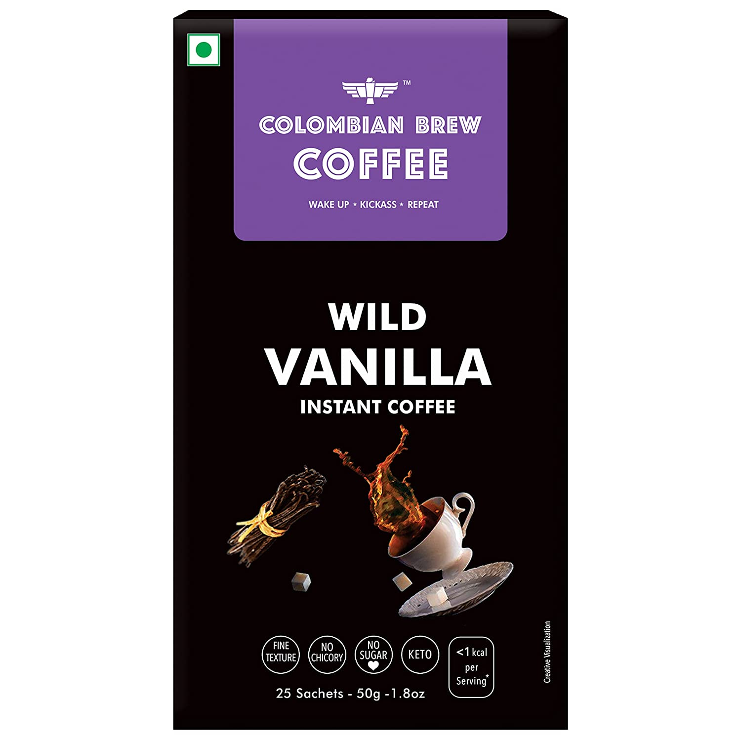 Colombian Brew Vanilla Instant Coffee 50g