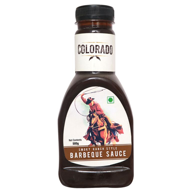 Colorado Barbeque Sauce - Thick & Smoky, Adds Flavour, 500g