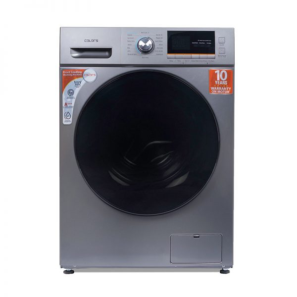 Colors CL-FW9500 BLDC 9.0 Kg Fully Automatic Front Load Washing Machine With BLDC Inverter Motor (Grey)