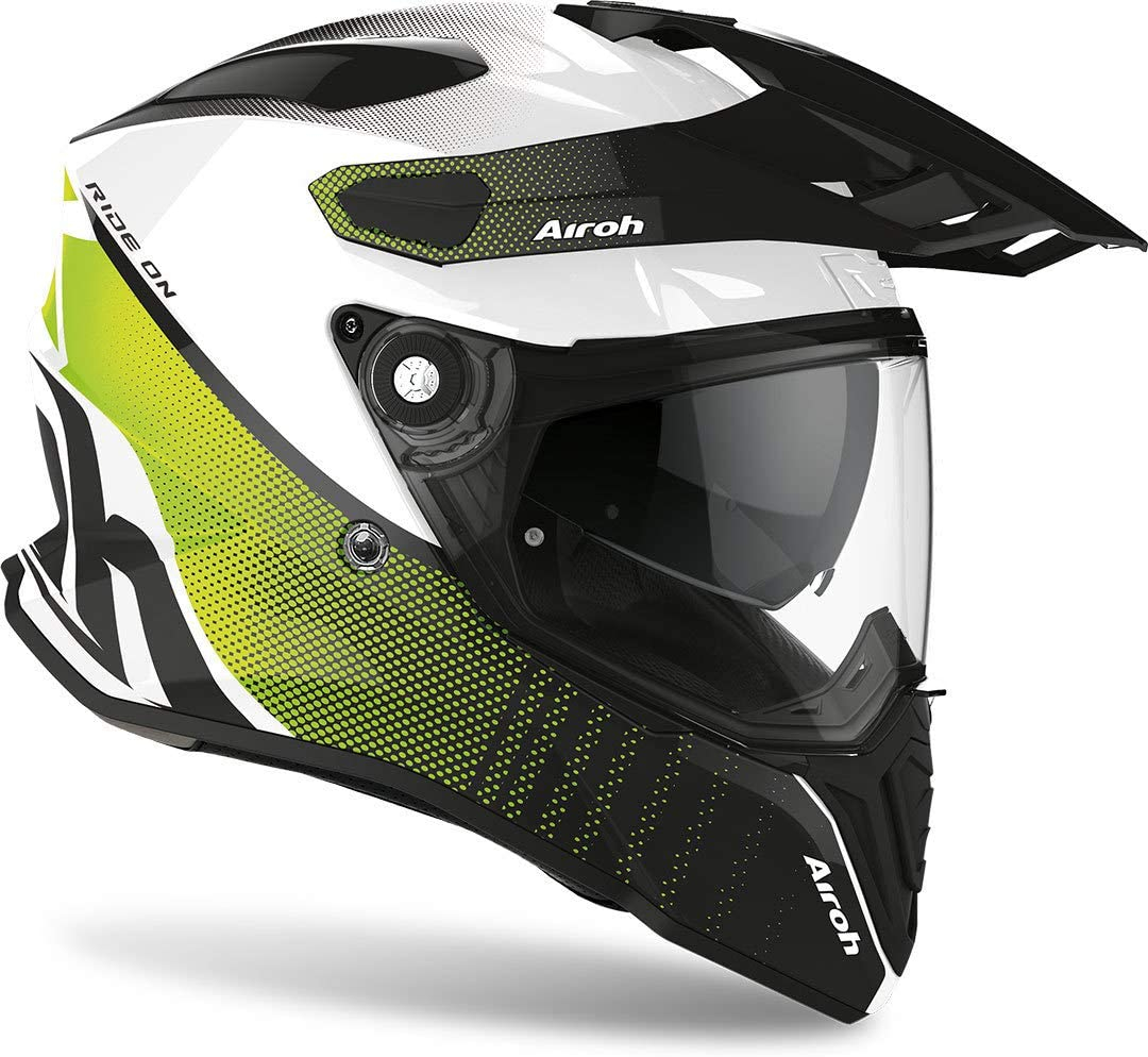 Airoh Commander Progress XS Lime Gloss CMP33