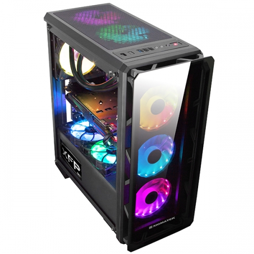 Asus Desktop Gaming Computer with Intel i5-10400f Processor, ASUS Prime H470 MotherBoard, 16Gb 3000MHZ Ram, 4Gb 1050 Graphic Multimedia Cassing