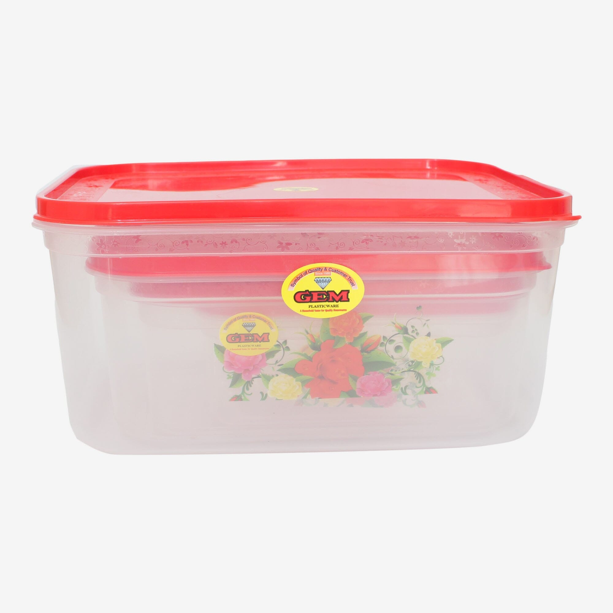 Gem Plastics Container Afc Printed  1490 P