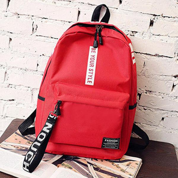 Cool Letter Casual Unisex Shoulder Backpack 41001758