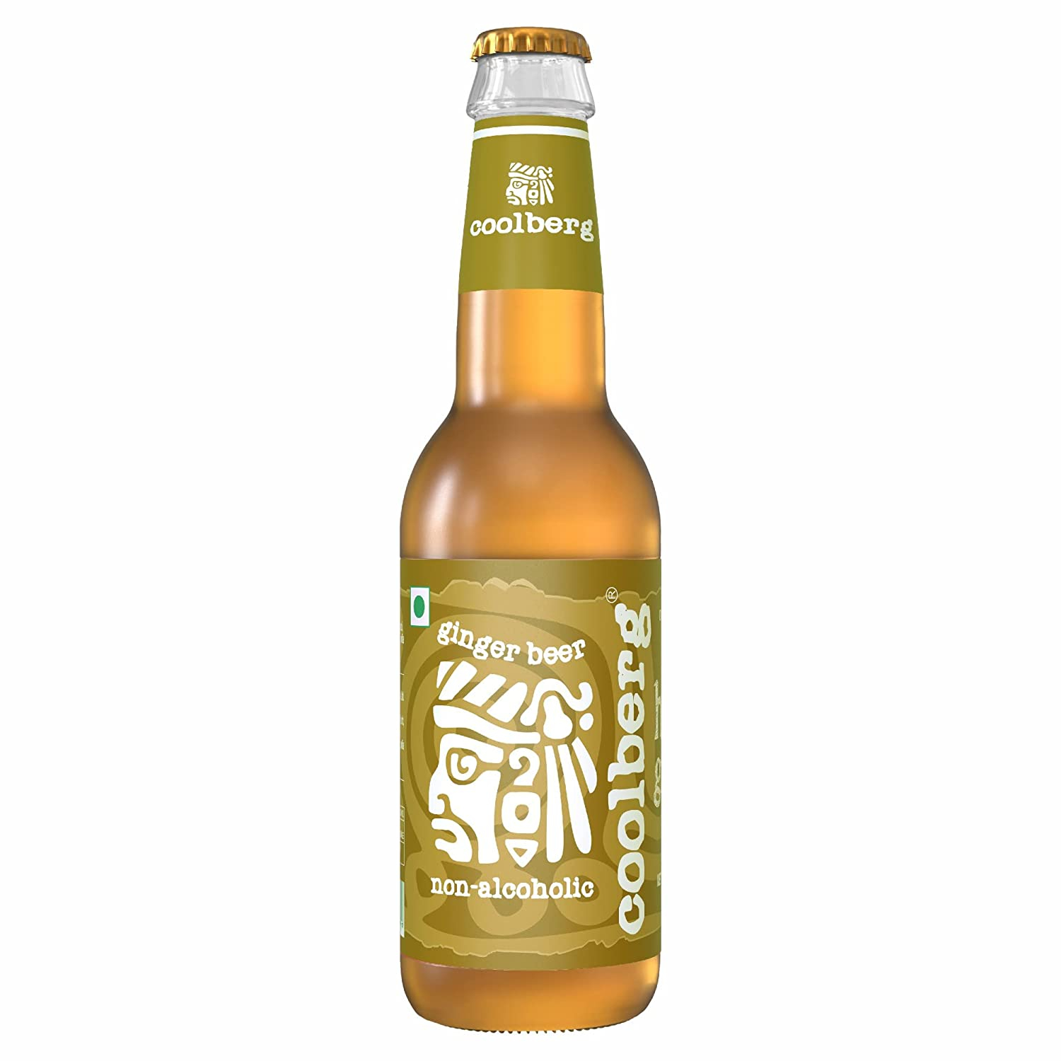 Coolberg Ginger Non Alcoholic Beer 330ml Glass Bottle 