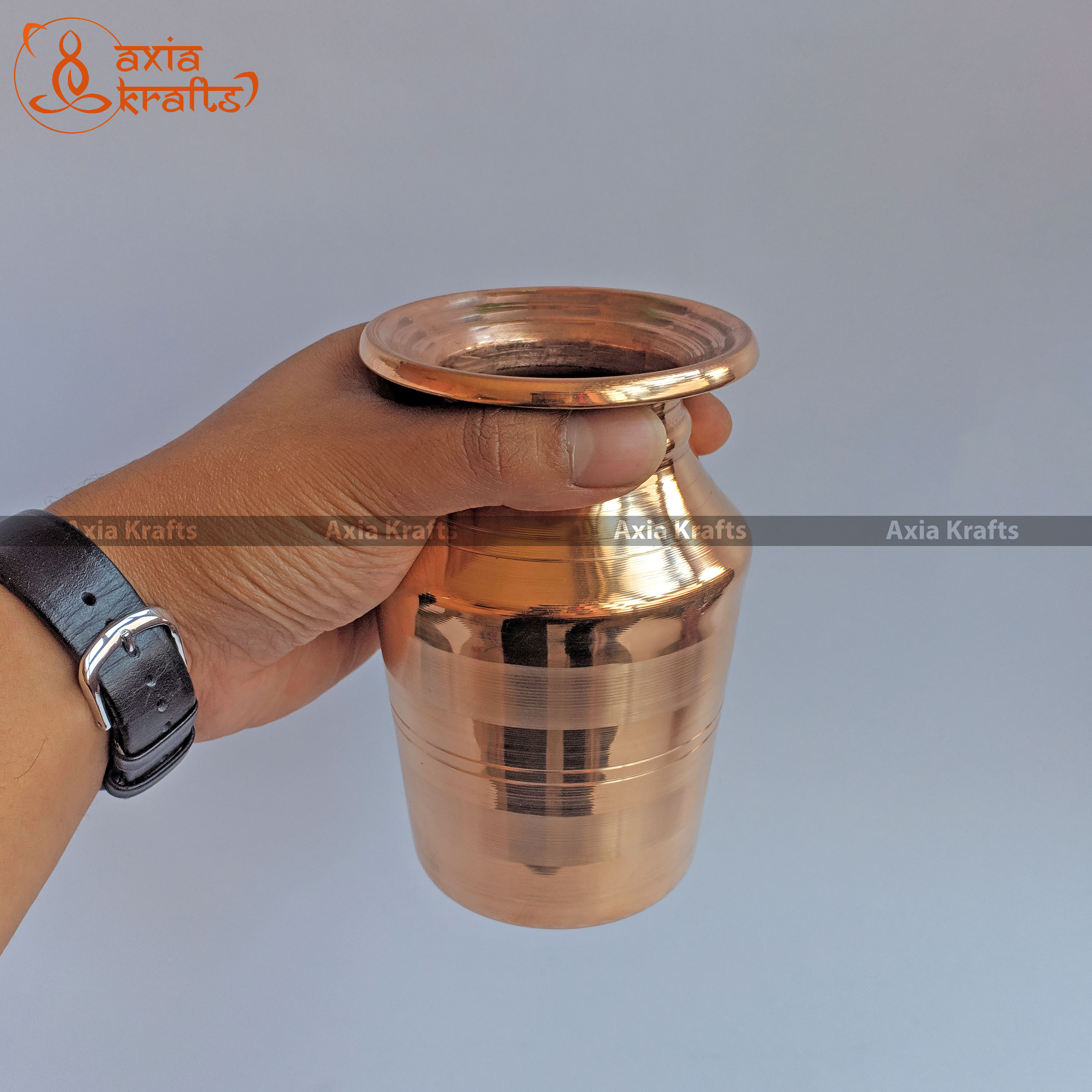 Axia Krafts Copper Ghalcha 5 inches 