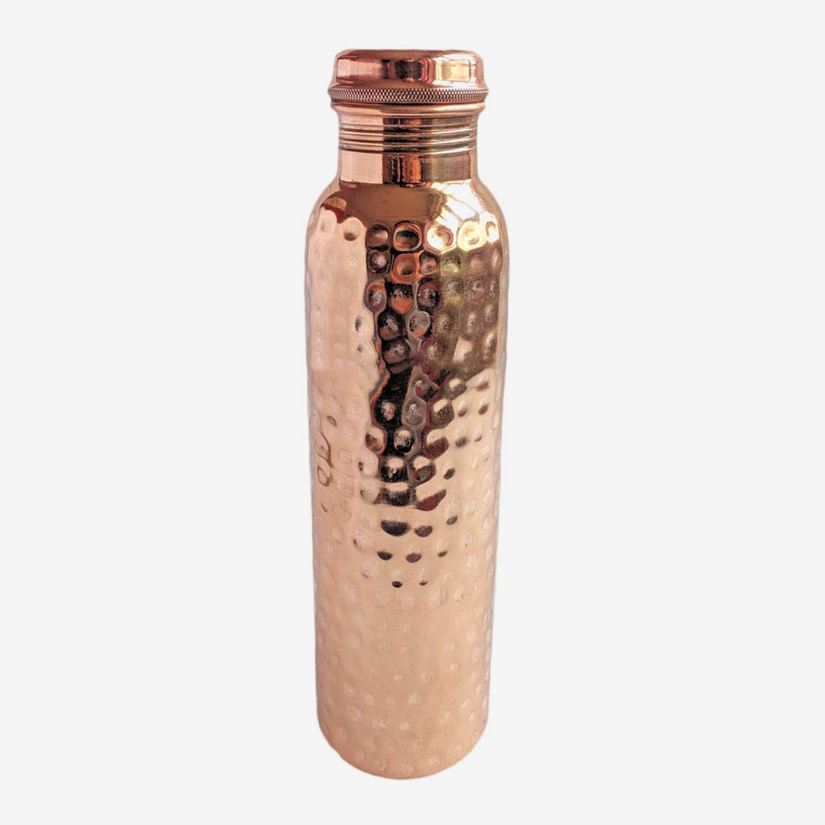 Axia Krafts Copper Hammered Bottle 900 Ml Tama Bottle Copper Water Bottle Leak Proof Copper Utensil Joint Less, Ayurveda And Yoga Health Benefits