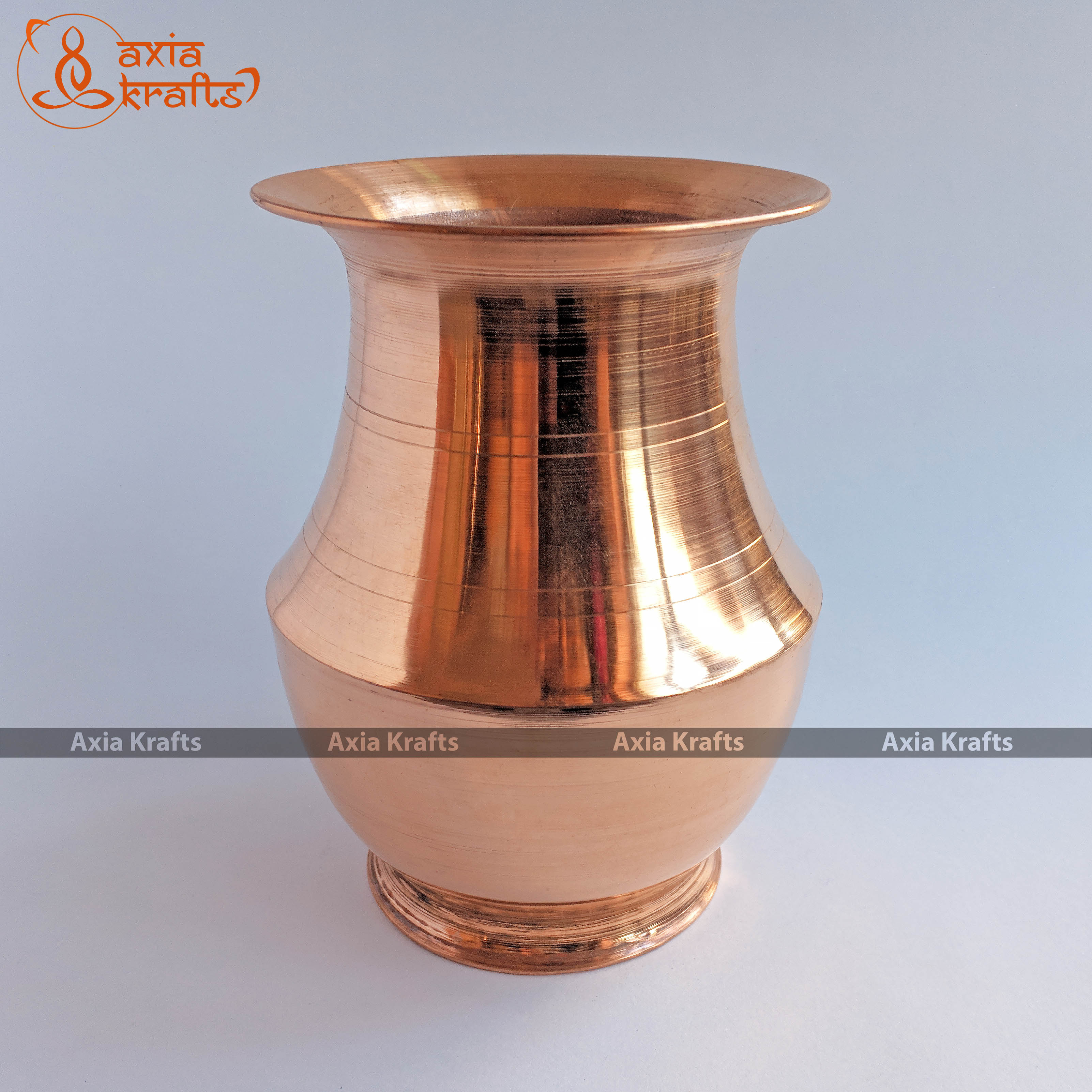 Axia Krafts Copper | Tama Kalash 5.7" | Copper Amkhora