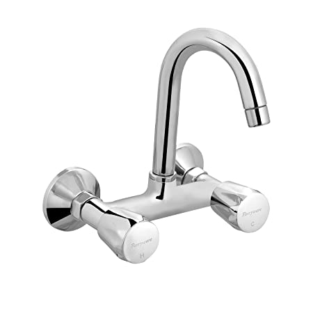Parryware Coral Pro Sink Mixer Wall Mounted Pipe G4635A1