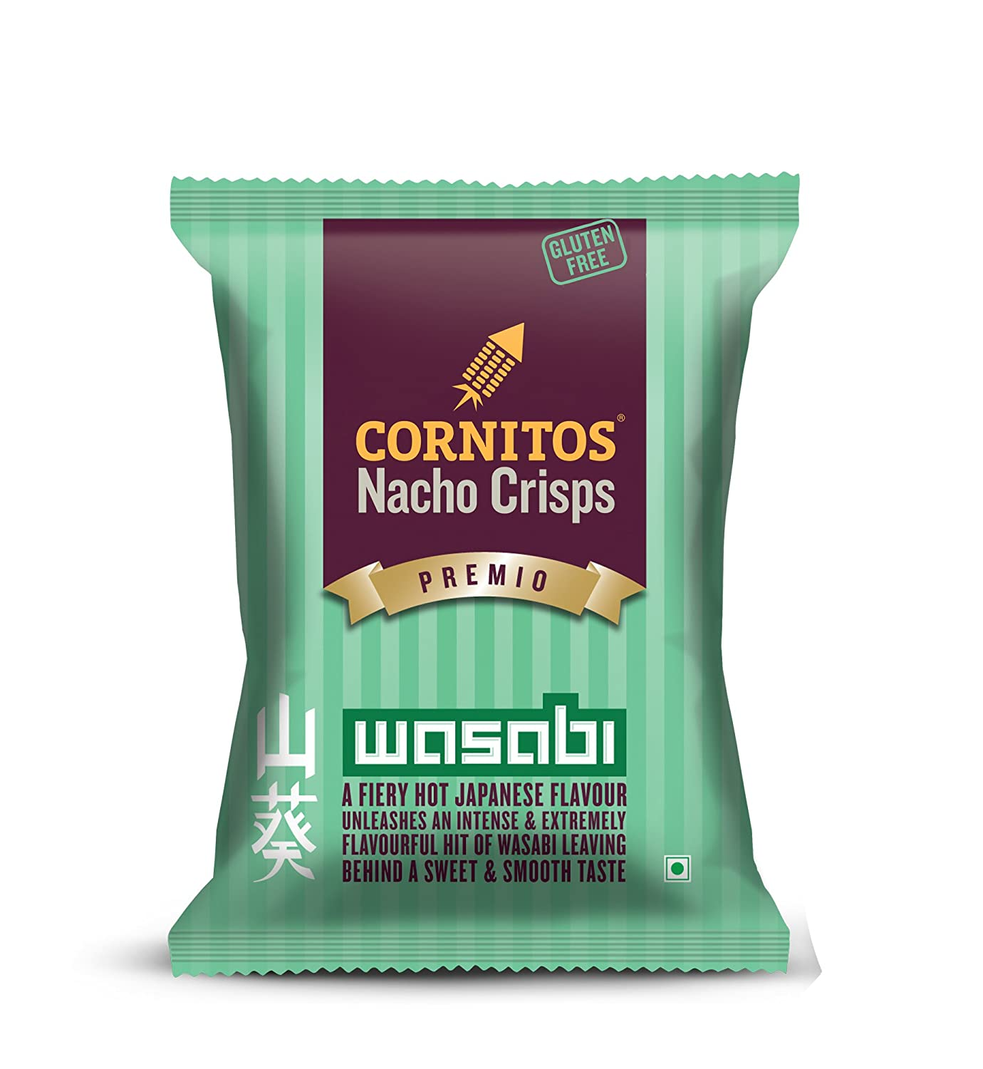 Cornitos Nacho Crisps Wasabi 140G