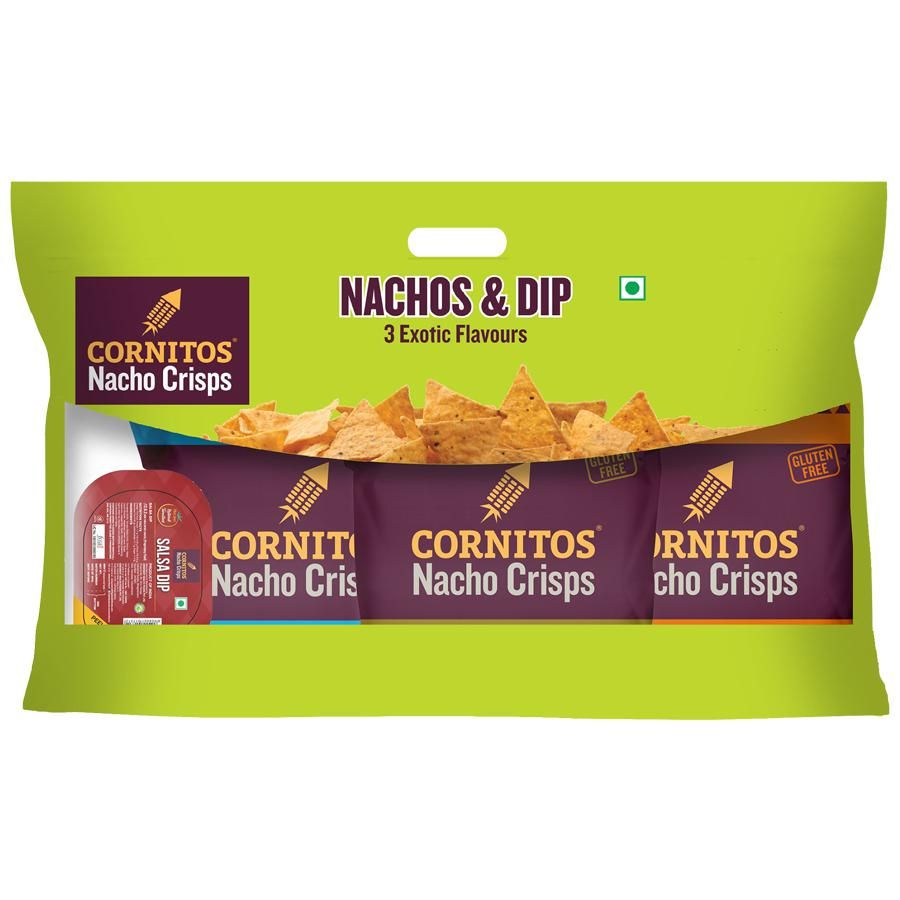 Cornitos Nacho Crisps 3 Exotic Flavours