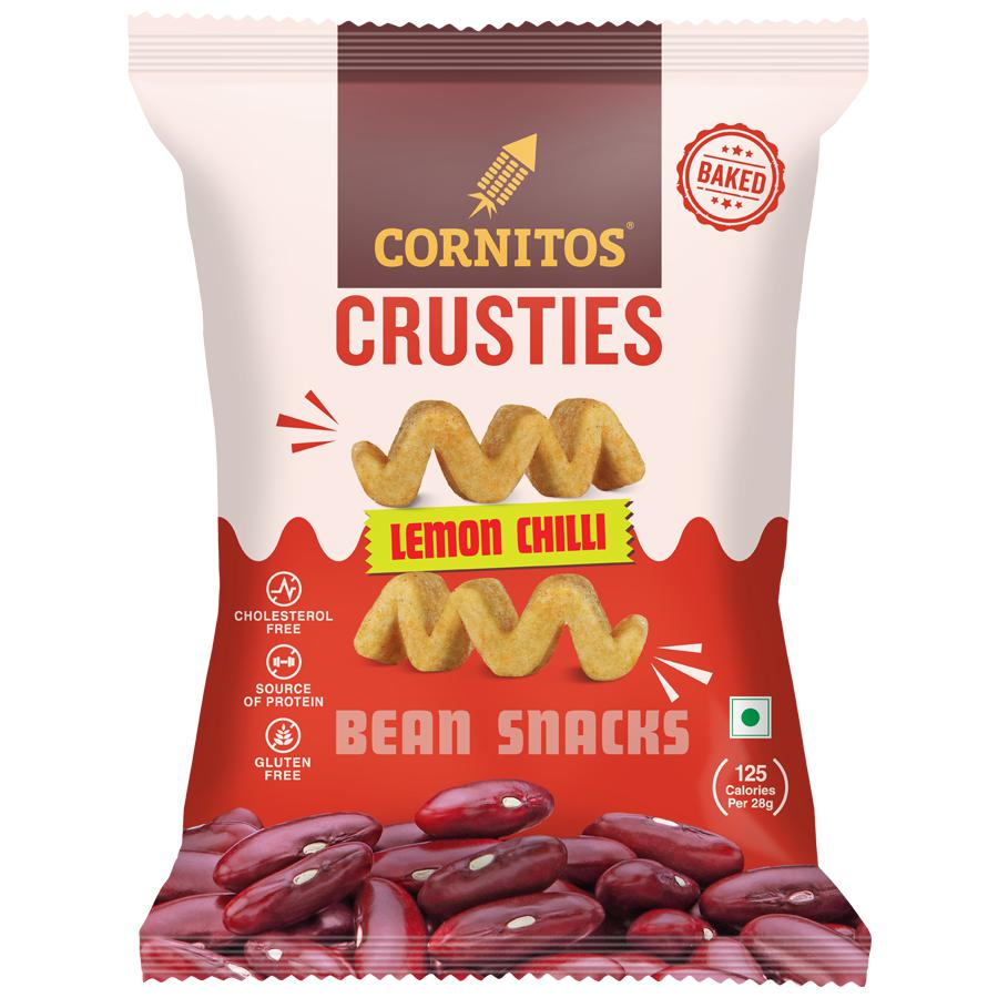 Cornitos Crusties Rajma Snacks Lemon Chilli 50g