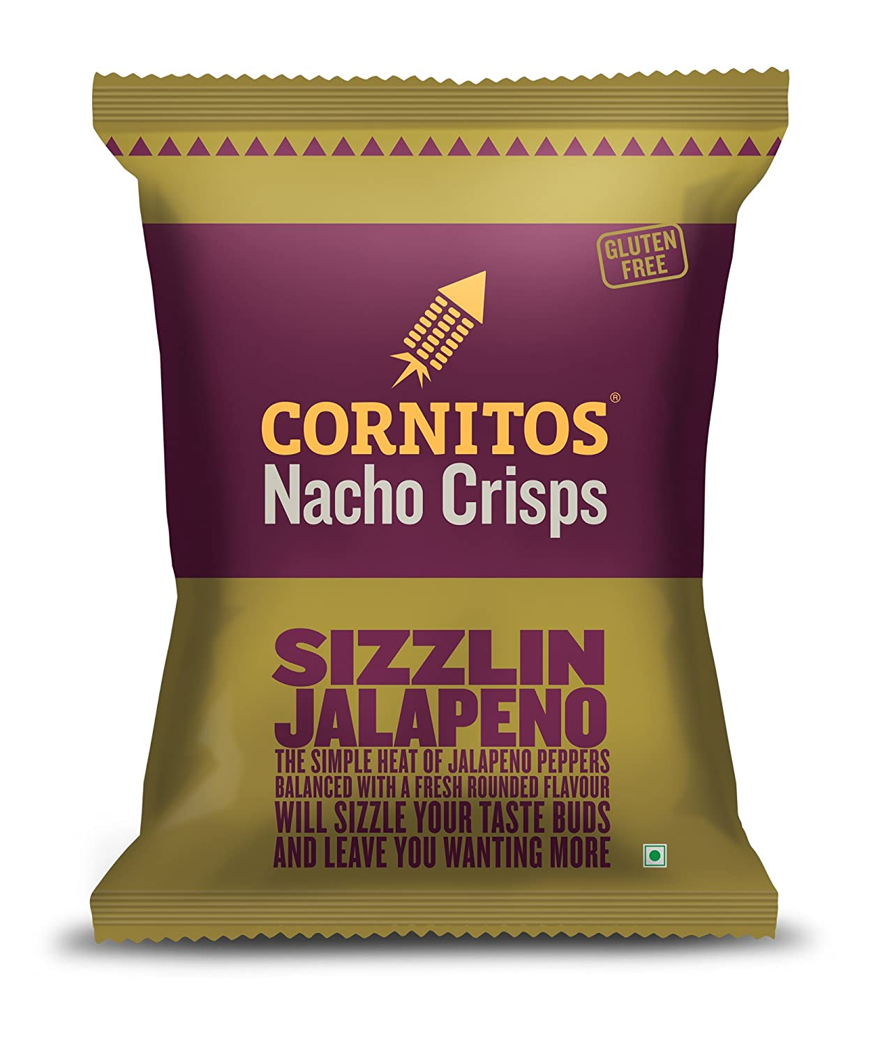 Cornitos Nacho Chips Sizzlin Jalapeno 140g