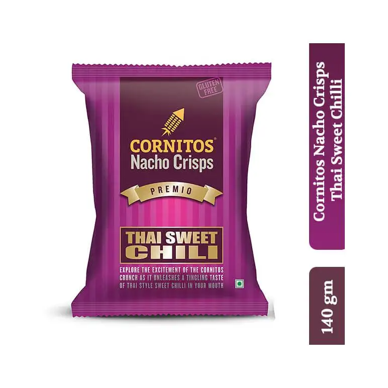Cornitos Nacho Chips - Sweet Chili, 140g