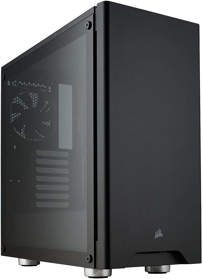 CORSAIR CARBIDE 275R Mid-Tower Gaming Case, Tempered Glass- Black (CC-9011132-WW)
