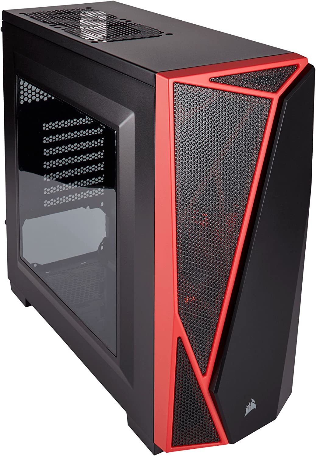 CORSAIR CARBIDE SPEC-04 Mid-Tower Gaming Case- Red - CC-9011107-WW