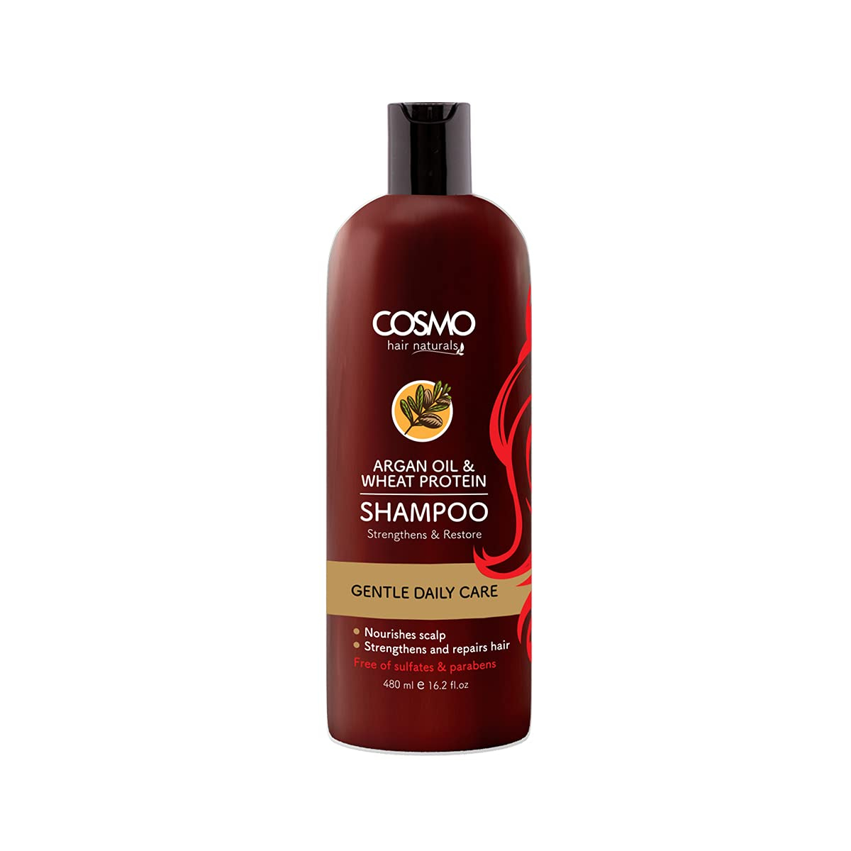 Cosmo Shampoo Argan Oil& Wheat 480ml