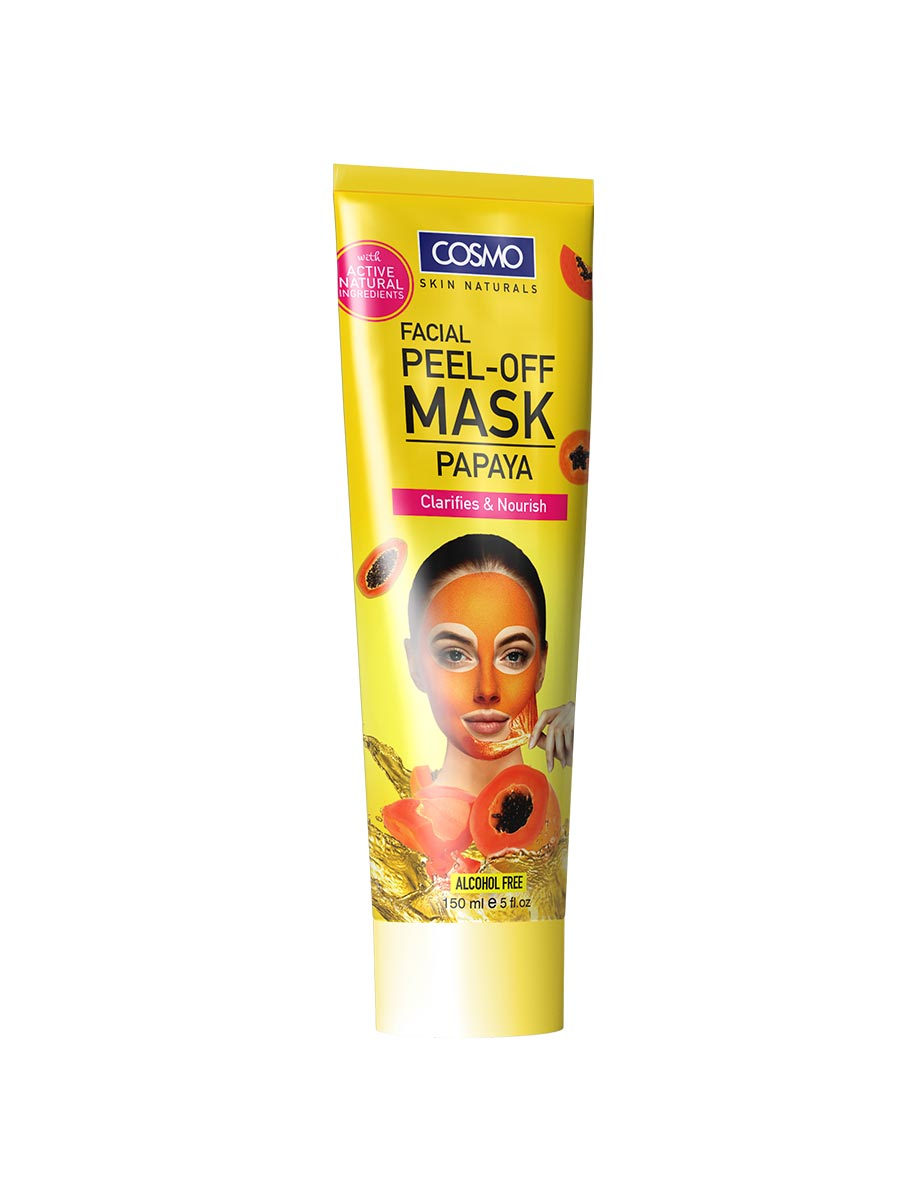Cosmo Papaya Clarisfies & Nourish Facial Peel Off Mask 150ml