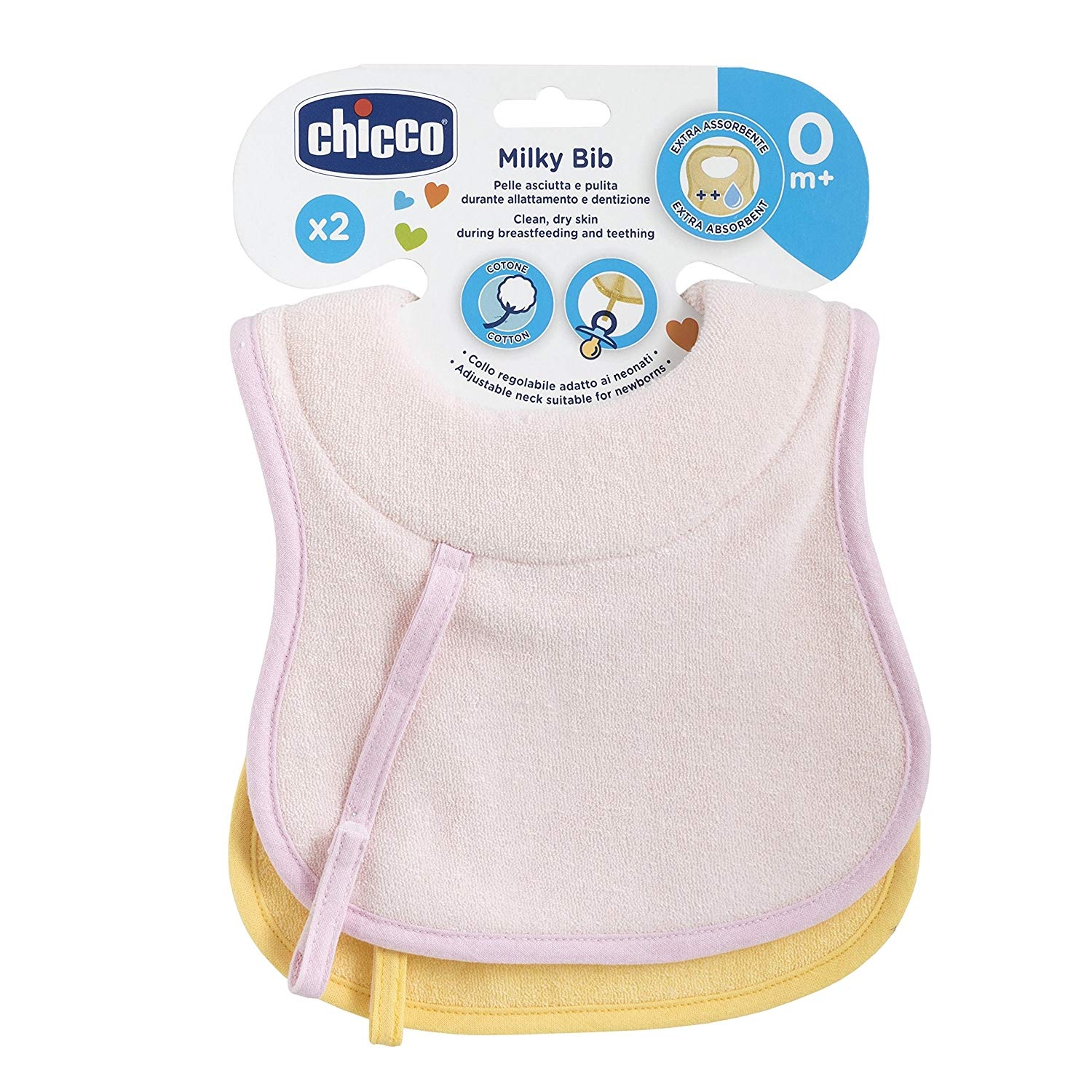 Chicco Soft Bib Girl