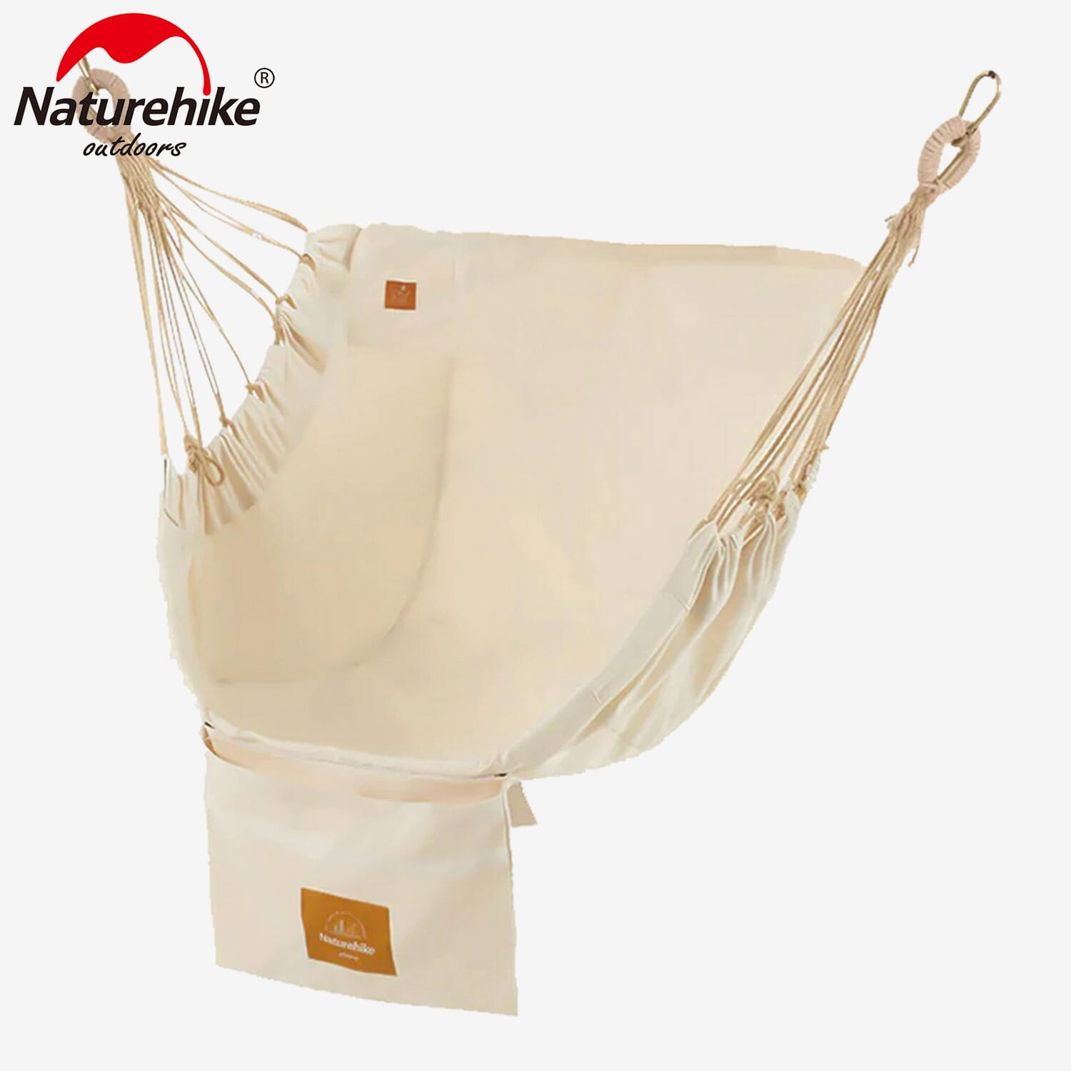 Naturehike Cotton Canvas Swing Outdoor Hanging Chair Portable Camping Adult Hammock Children Hammocks