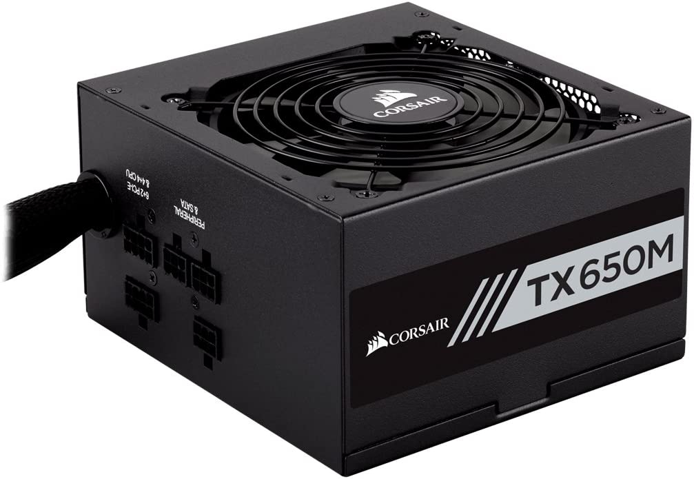 Corsair TX-M Series™ TX650M — 650 Watt 80 Plus® Gold Certified PSU (UK)