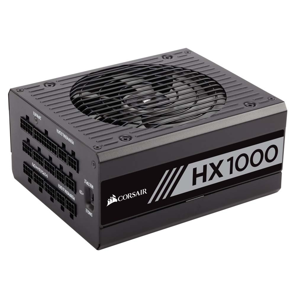 Corsair HX Series™ HX1000 — 1000 Watt 80 PLUS® PLATINUM Certified Fully Modular PSU (EU)