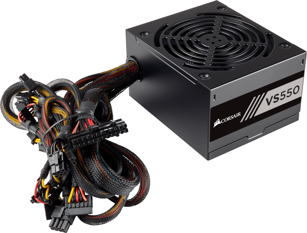 Corsair VS Series™ VS550 — 550 Watt 80 PLUS® White Certified PSU Cp-9020171-uk