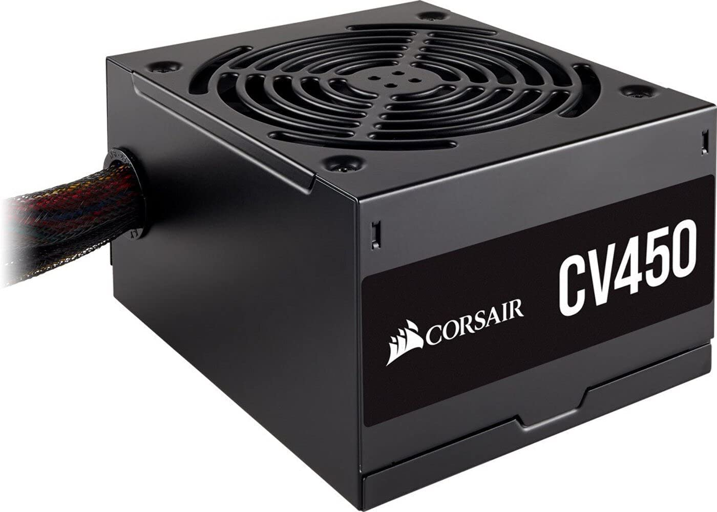Corsair CP-9020209-UK CV450, CV Series, 80 Plus Bronze Certified, 450 Watt Non-Modular Power Supply - Black